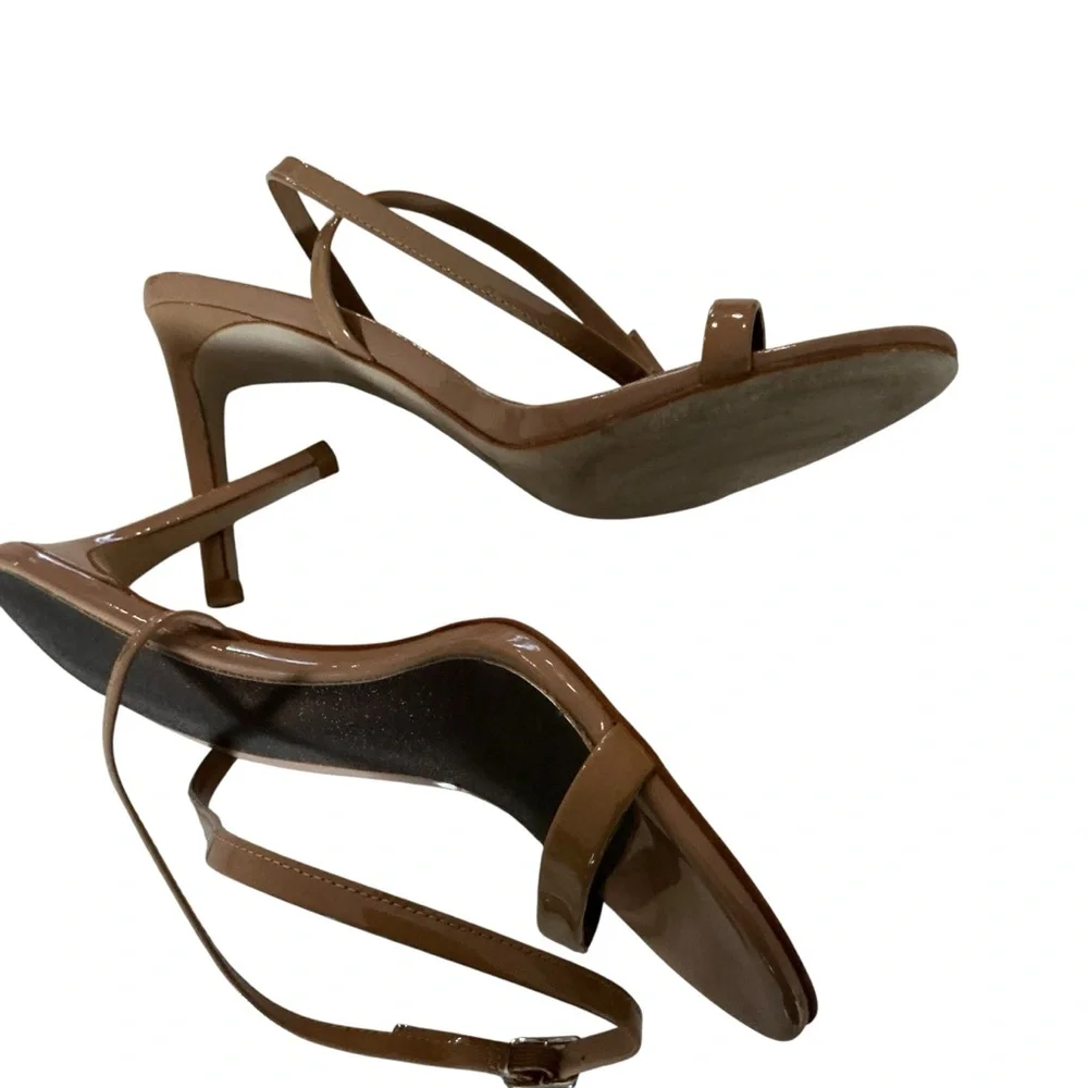 Jeffrey Campbell beige patent